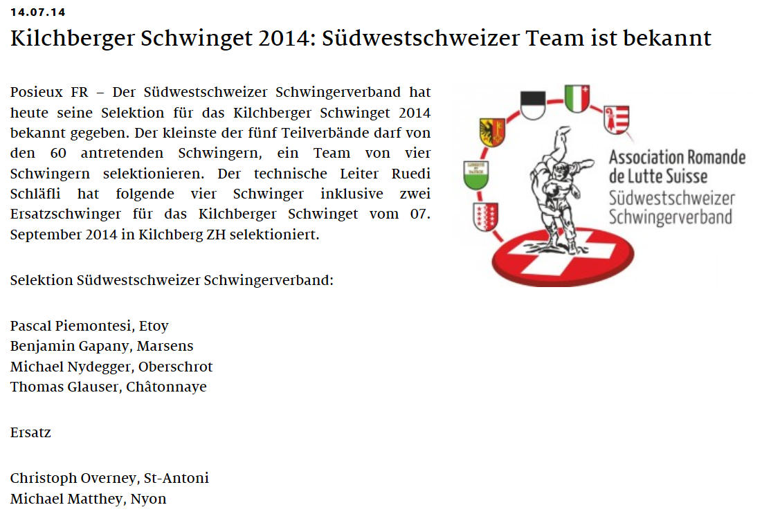 sws-team für kilchberger