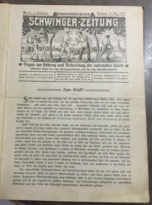 erste schwingerzeitung